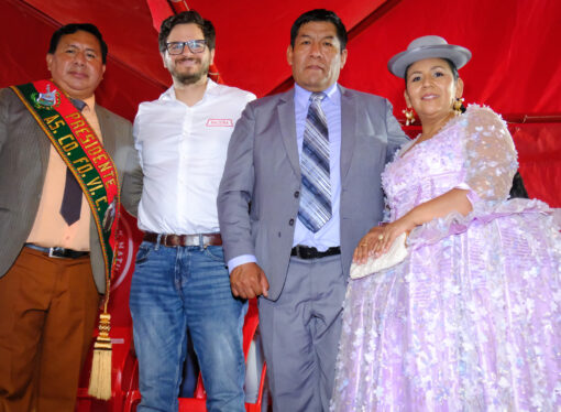 Preste Mayor 2024 Sr. Sebastian Mamani y Sra. Tania Elia Alzina de Mamani.