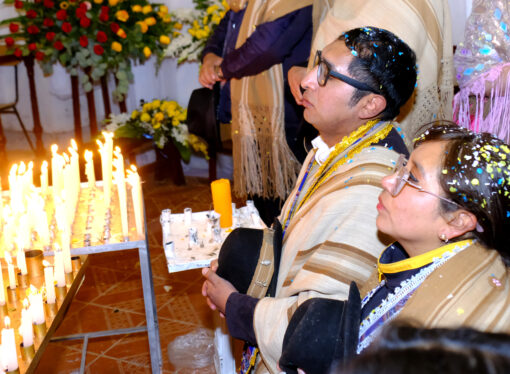 Un poblado altiplánico venera al niño San Juan Bautista
